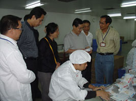 省領(lǐng)導(dǎo)、市領(lǐng)導(dǎo)來我司進(jìn)行視察、指導(dǎo)