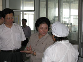 省領(lǐng)導(dǎo)、市領(lǐng)導(dǎo)來我司進行視察、指導(dǎo)
